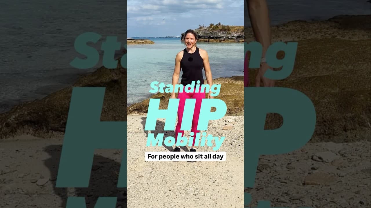😖 Tight hips from sitting all day?