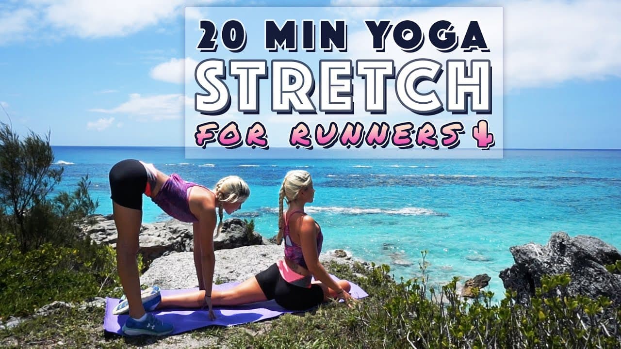 20 Min Yoga Flow for Runners | Stretches for Tight Legs, Hips & Glutes