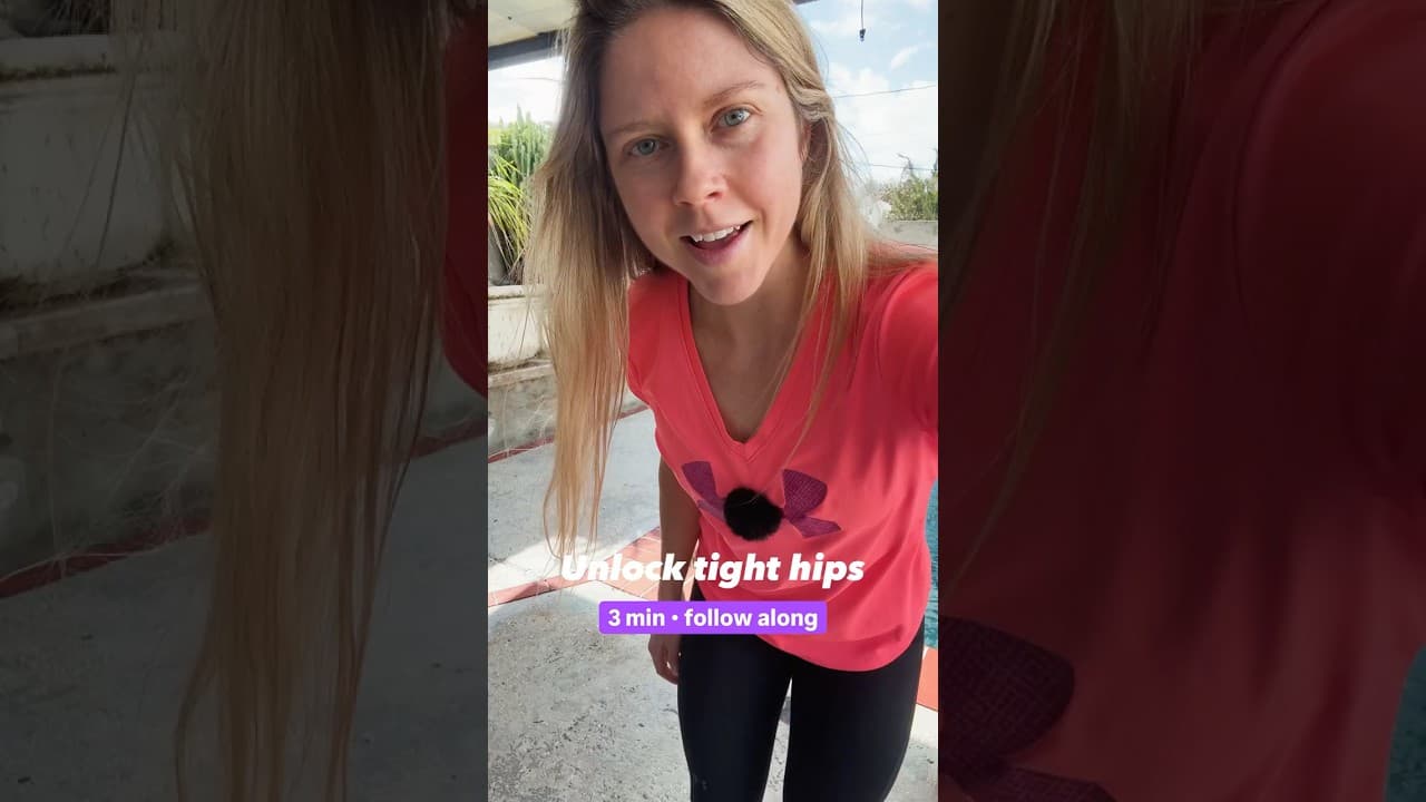 3 min standing hip mobility routine (FOLLOW ALONG)