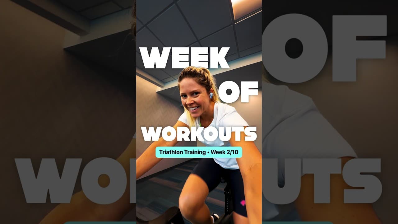 How I'm training for my first sprint triathlon (week 2/10)
