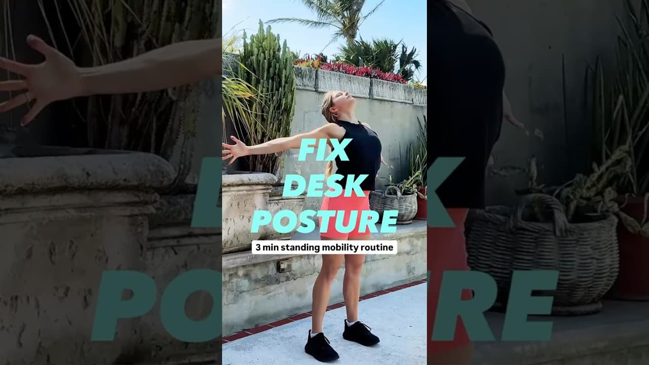 😫 Neck killing you from sitting crunched over your computer?