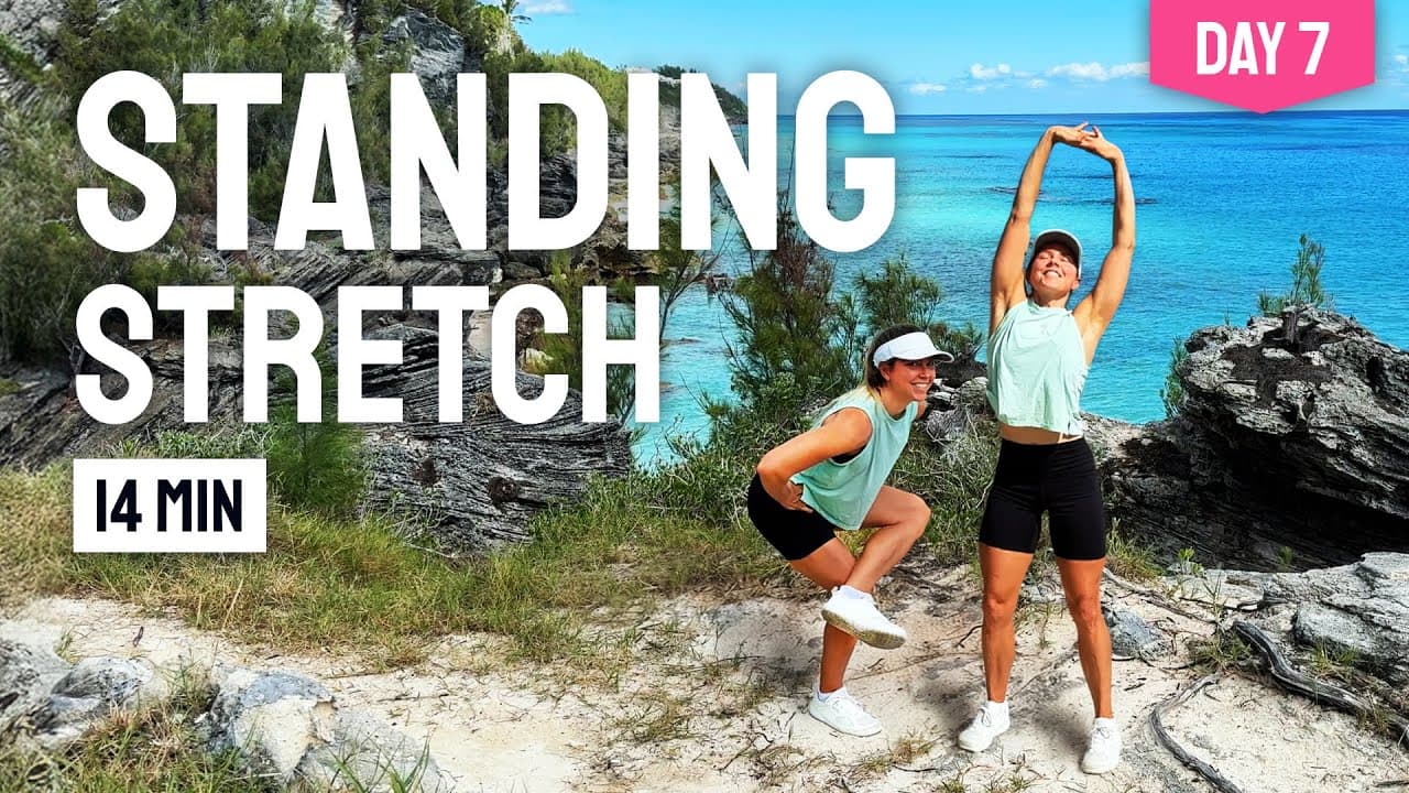 DAY 7 • 14 MIN STANDING STRETCH || Dynamic Full Body Flexibility & Mobility Routine
