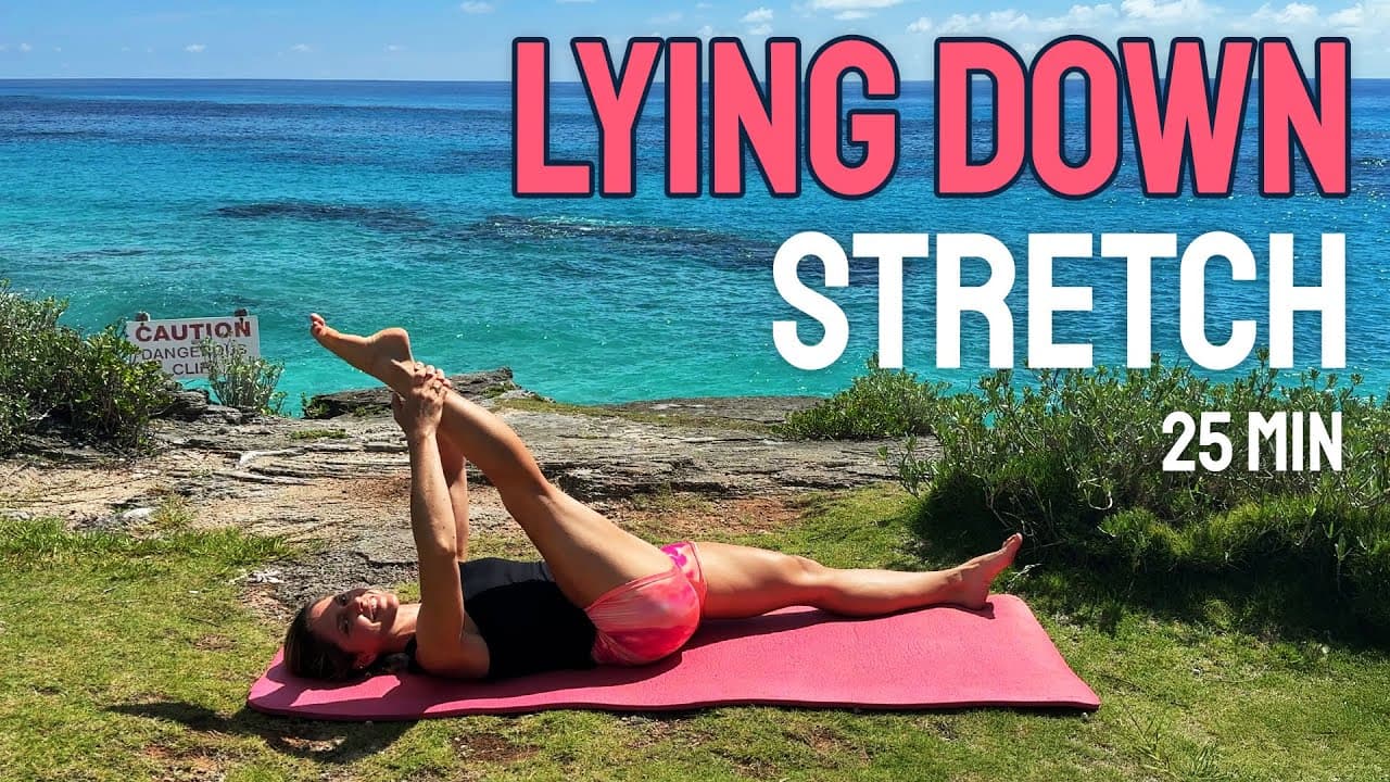 25 MIN LYING DOWN STRETCHES || Gentle Yoga for Relaxation & Flexibility