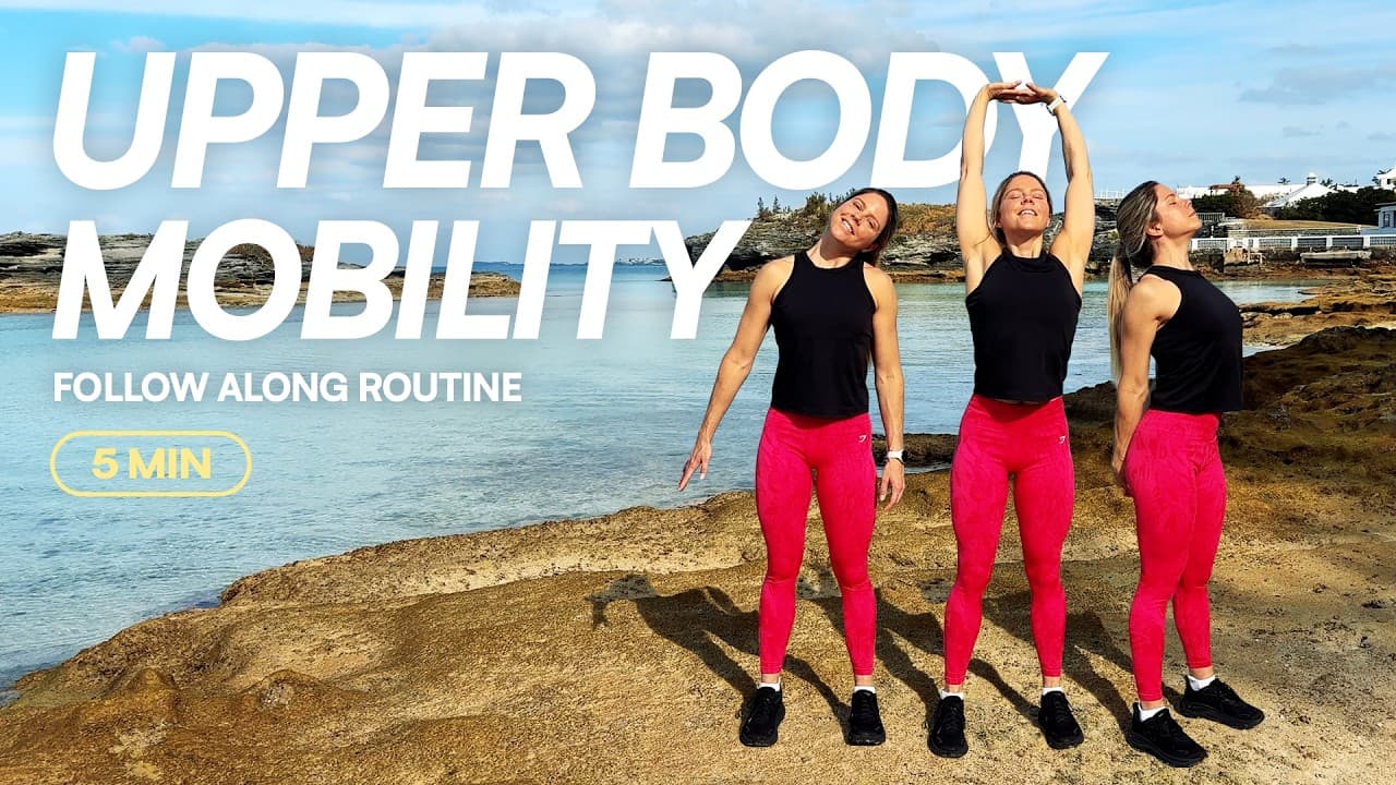 5 Min Mobility for Your Stiff Neck, Shoulders & Upper Back (Follow Along)