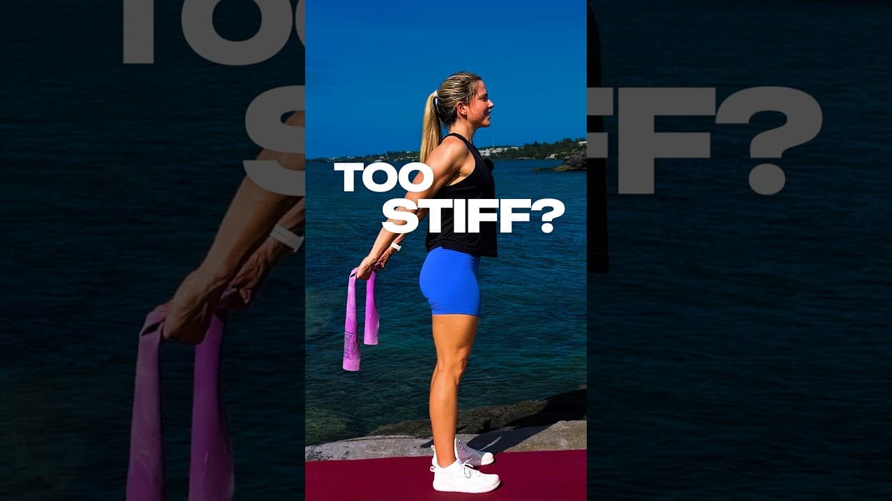 Too stiff for most stretches? Try this.