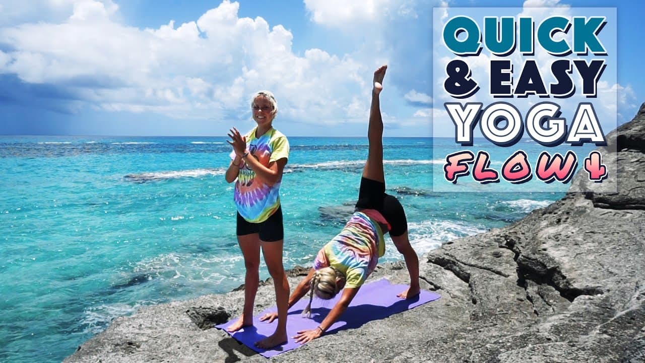Quick & Easy Yoga Flow | Feel Good Stretching Routine for Stress Relief