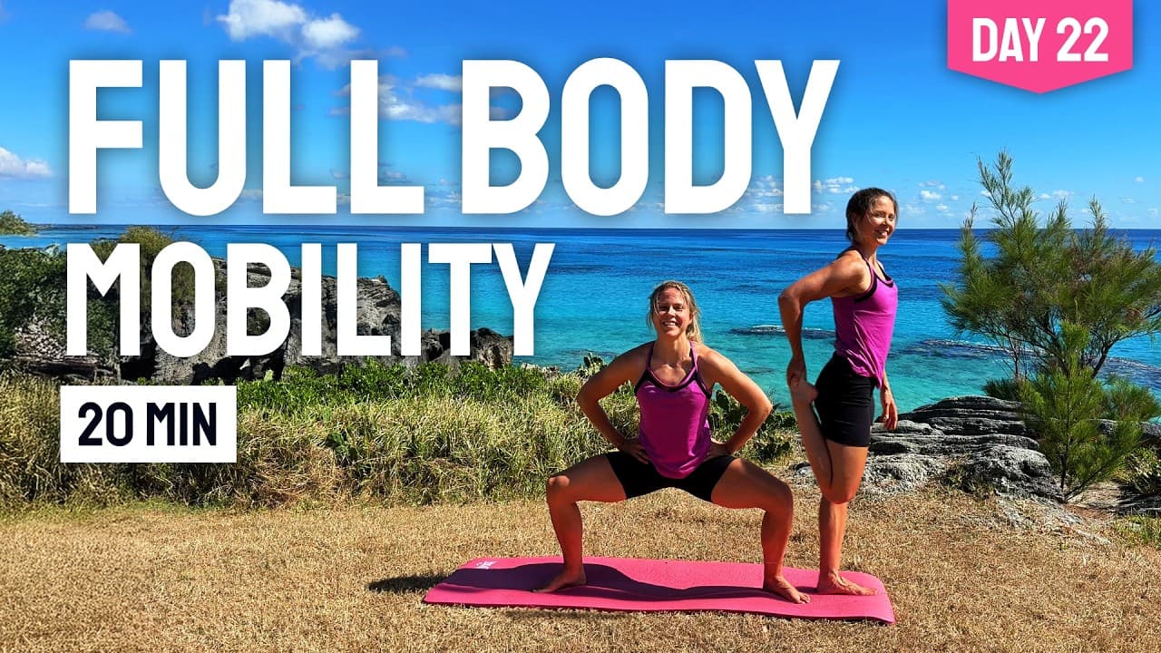 DAY 22 • 19 MIN DYNAMIC FULL BODY STRETCH || Improve Flexibility & Mobility