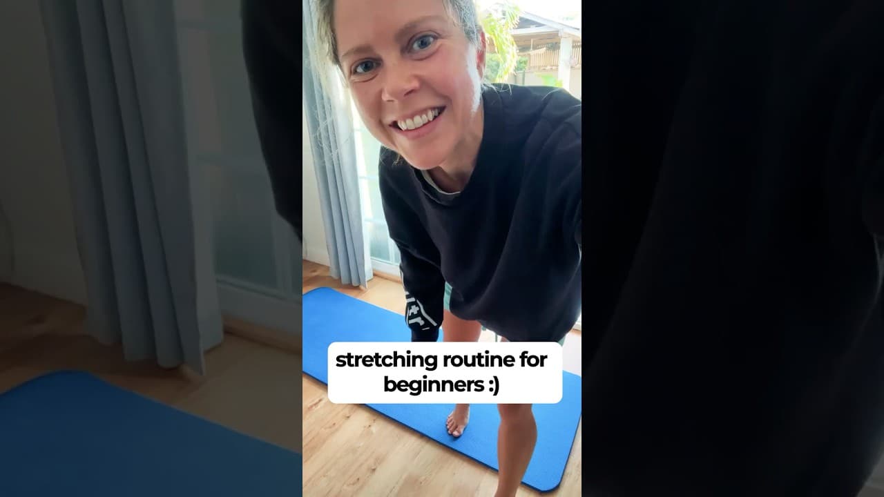 stretching routine for beginners (entirely on the ground)