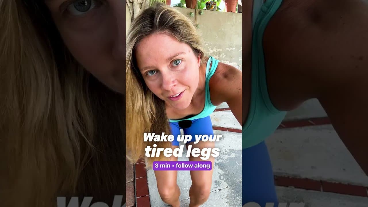 Stiff Legs & Hips? Do This In Your Chair