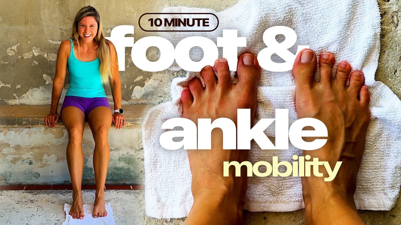 Fix Your Stiff Feet & Ankles: 10 Min Chair Exercises (Follow Along)