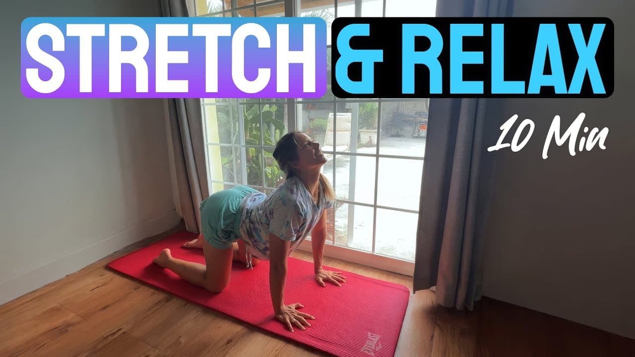 10 MIN EASY YOGA || Full Body Flexibility & Stress Reduction