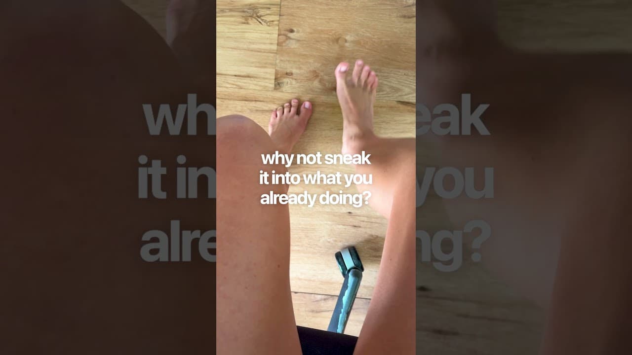 My favorite ways to sneak it in #mobility