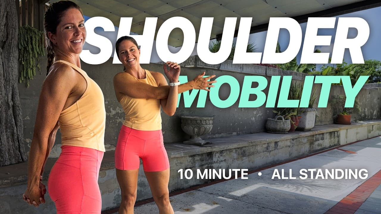 10 Minute Standing Shoulder Mobility Routine | Just Follow Along!