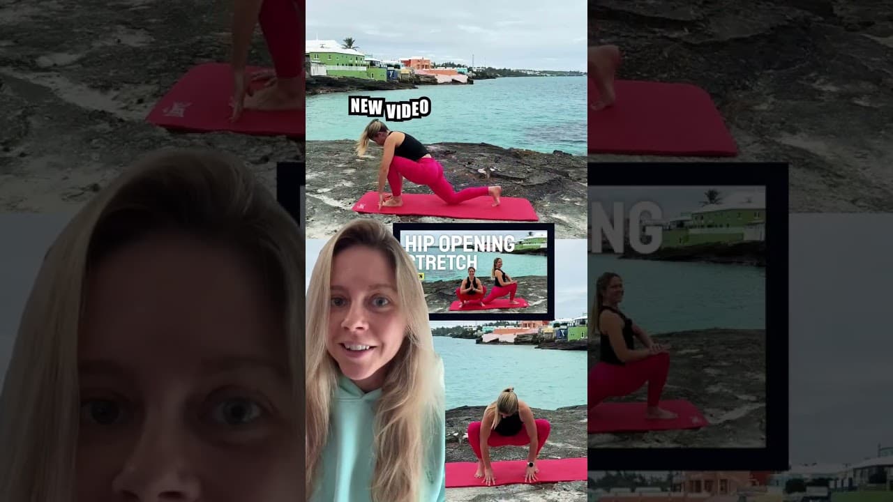 Tight hips from sitting all day? 👩‍💻