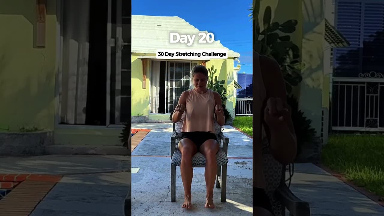 Welcome to Day 20 of the 30 Day Stretching Challenge!