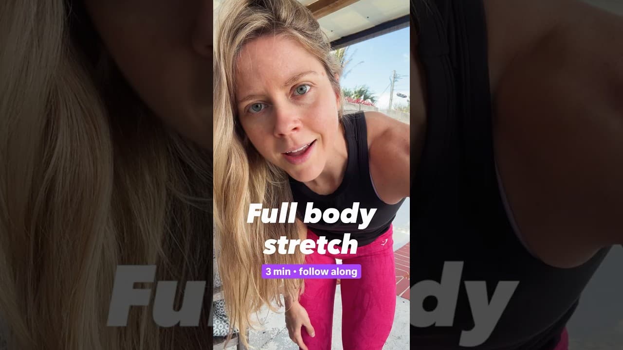 Feel looser in only 3 min (do this at work)