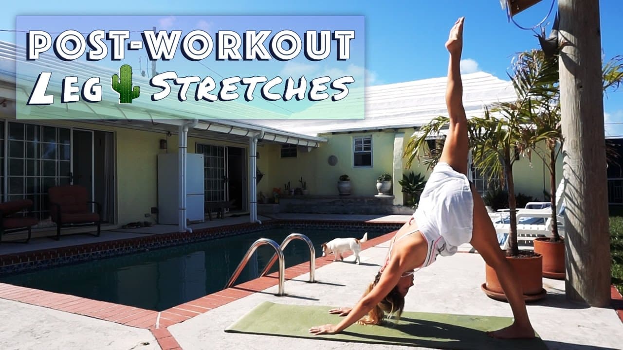 Post-Workout Leg Stretches | Hamstrings, Calves + Quads