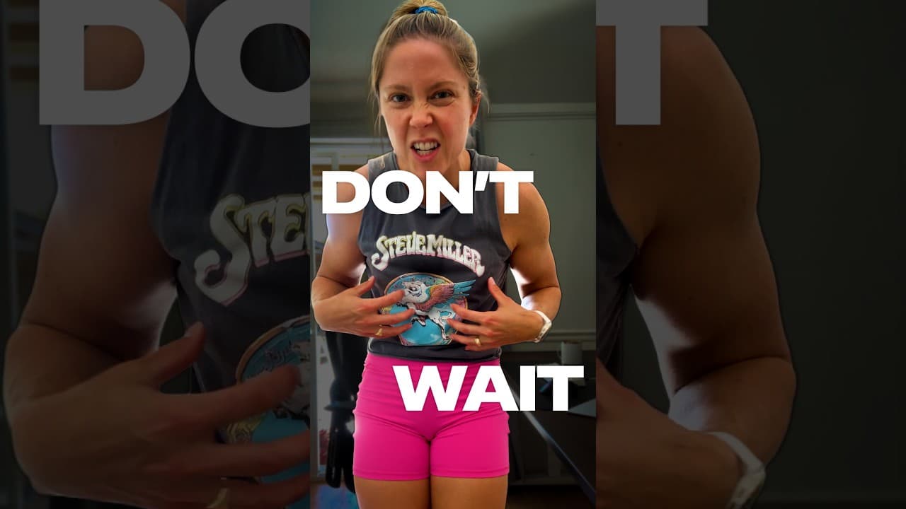 Stuck at a desk? Don't wait to do this