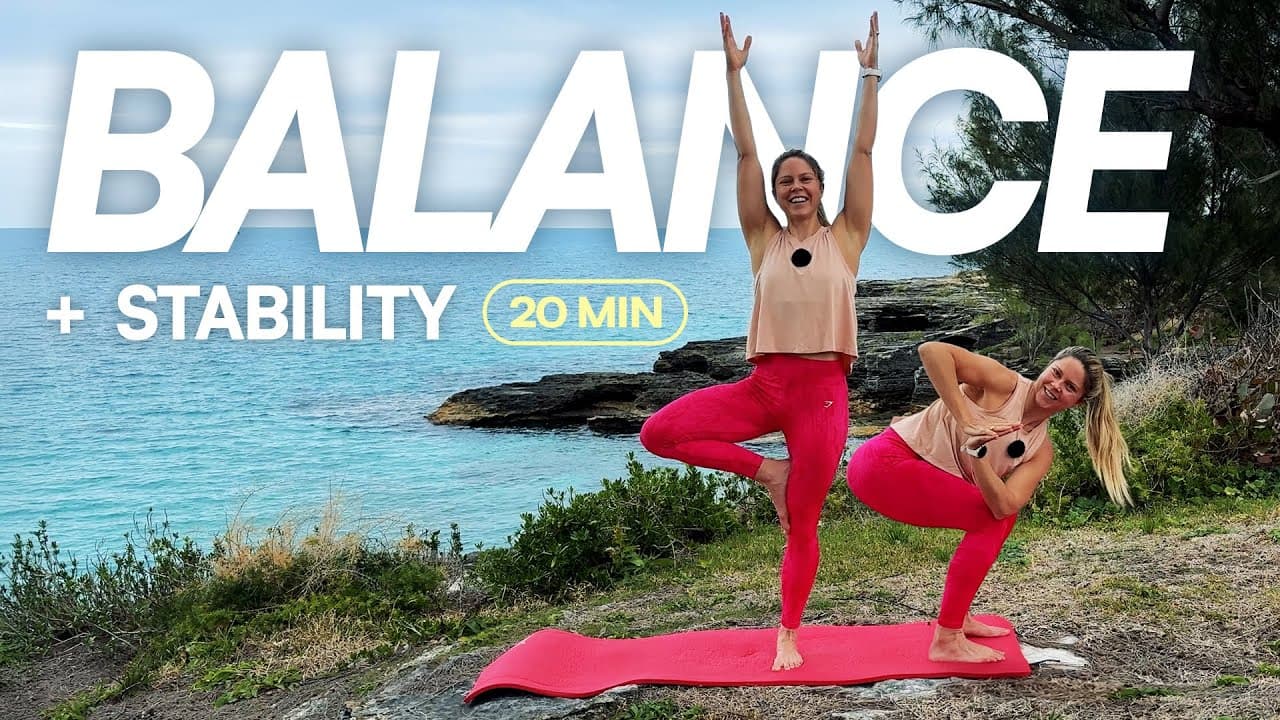 Build Balance & Strength || 20 Min Standing Stretch (No Floor)