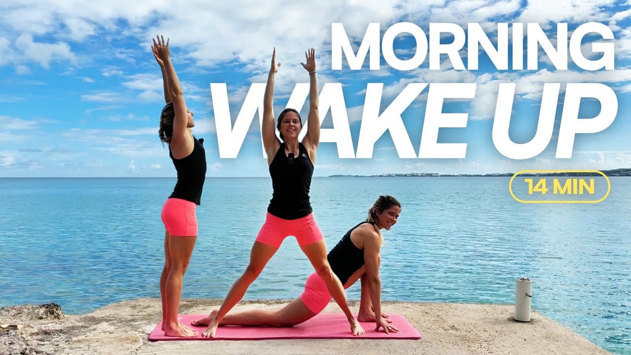 14 MIN MORNING YOGA FLOW || Full Body Stretch to Wake Up & Energize