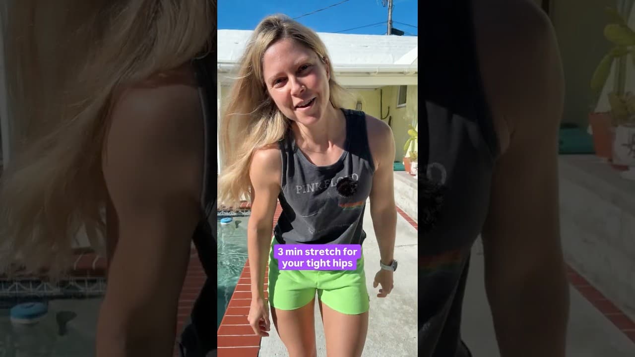 3 min relief for your tight hips (stand up, let's stretch)