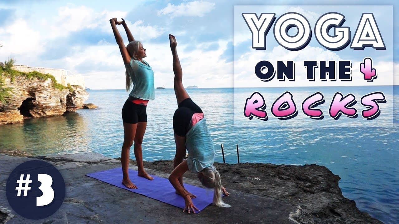 20 Min Easy Morning Yoga to Start Your Day | "On the Rocks" #3