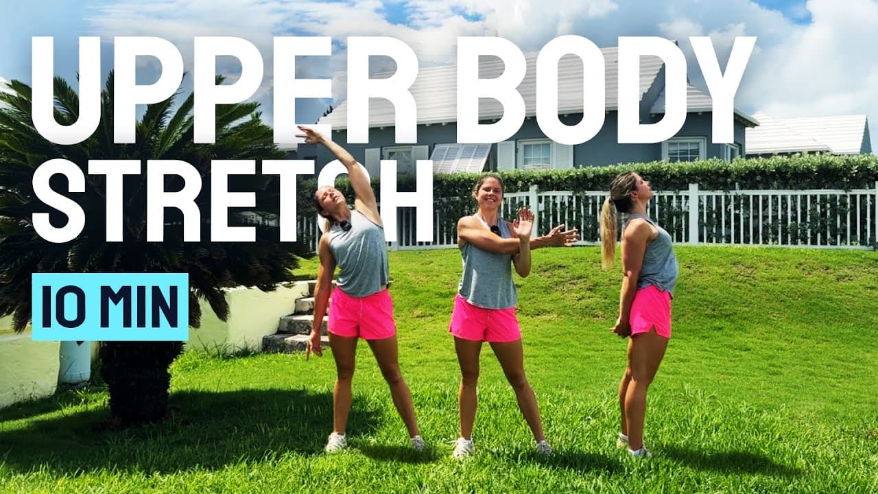 10 MIN STANDING STRETCH || Relieve Tight Shoulders, Neck & Back