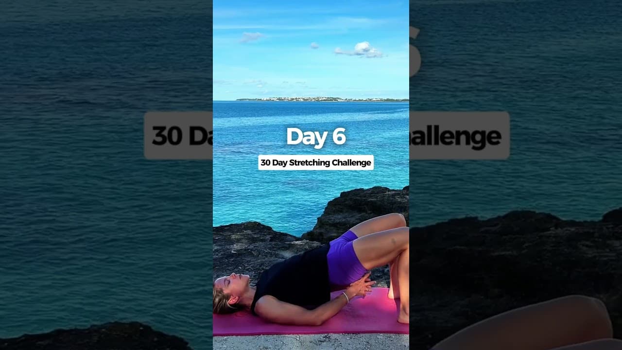 Welcome to Day 6 of the 30 Day Stretching Challenge!