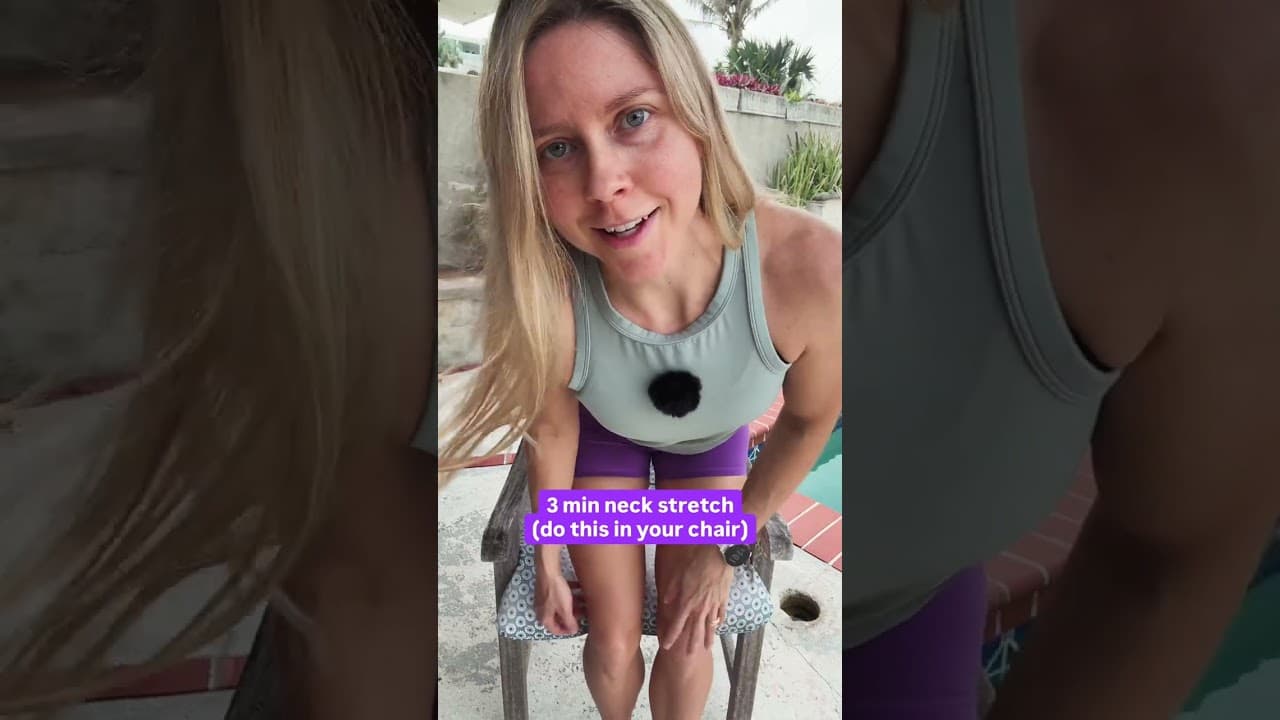 3 min neck stretch (do this in your chair)