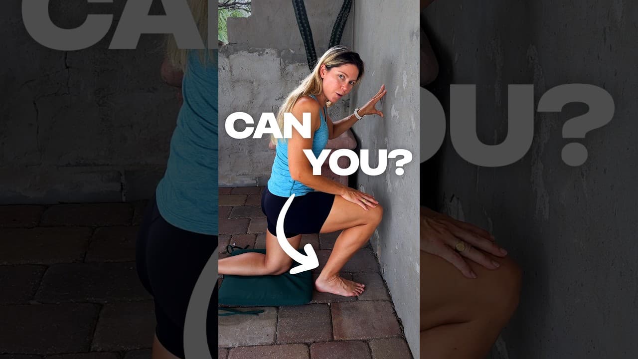 Do this simple test to check your ankles