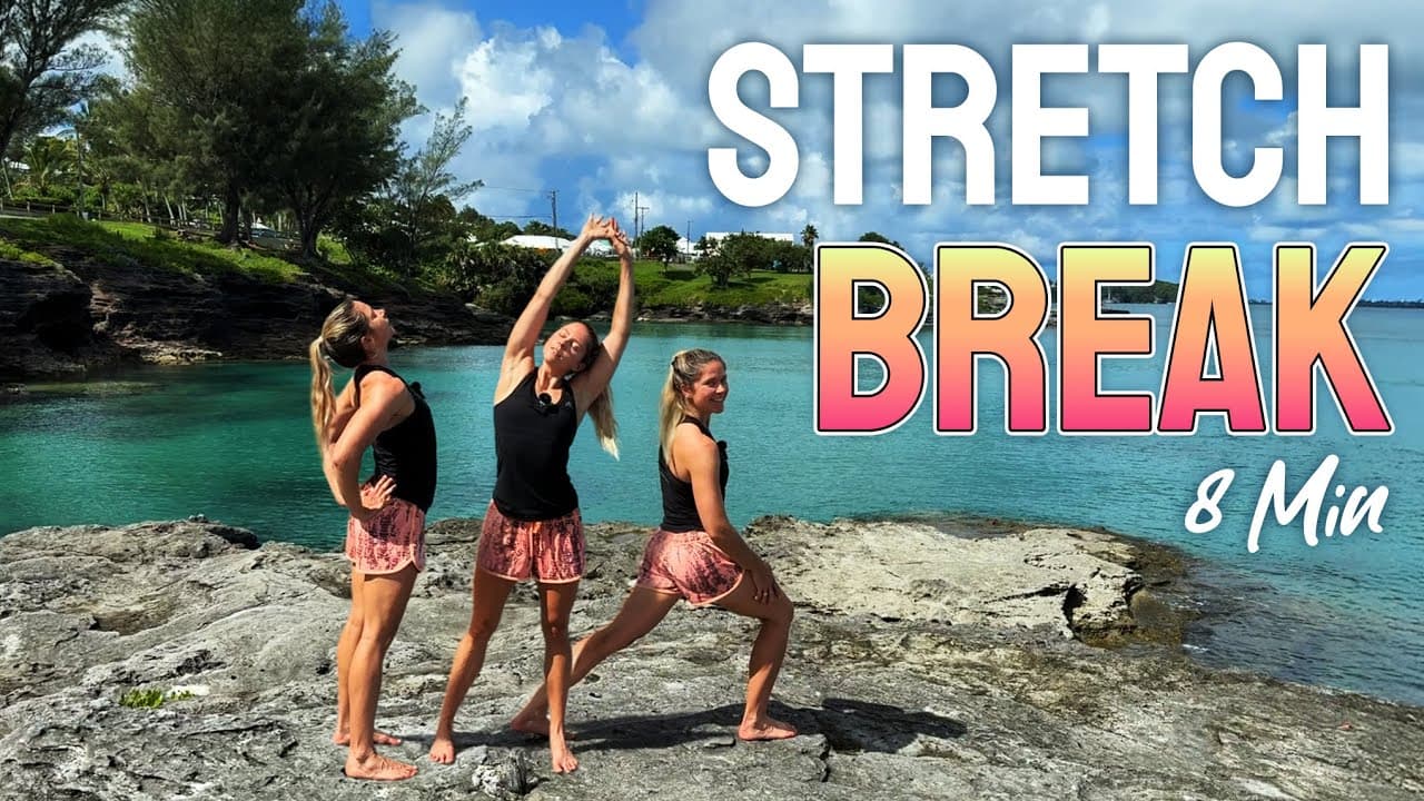 8 MIN STANDING STRETCH BREAK || Rejuvenate Your Workday