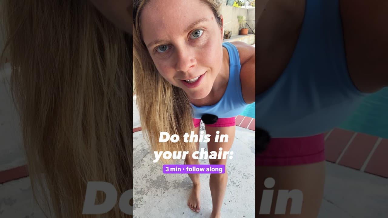 ⚠️ Sitting is killing your blood flow (3 min fix)