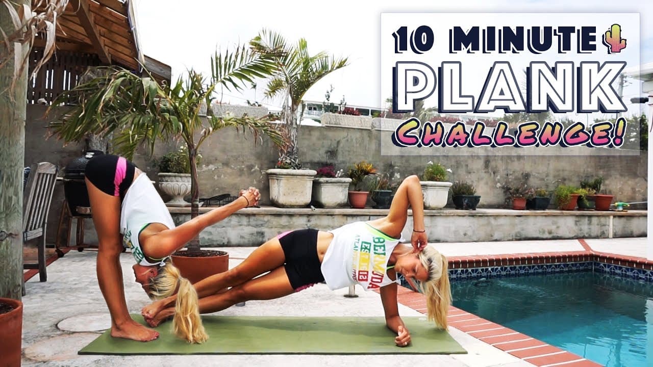 10 Minute Plank Challenge | Tone & Strengthen Your Upper Body