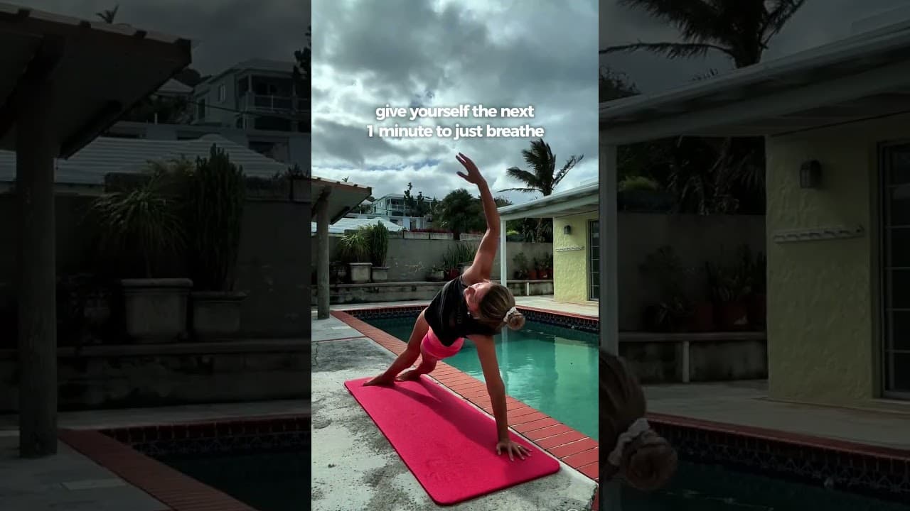 give yourself the next 1 minute to just breathe ❤️