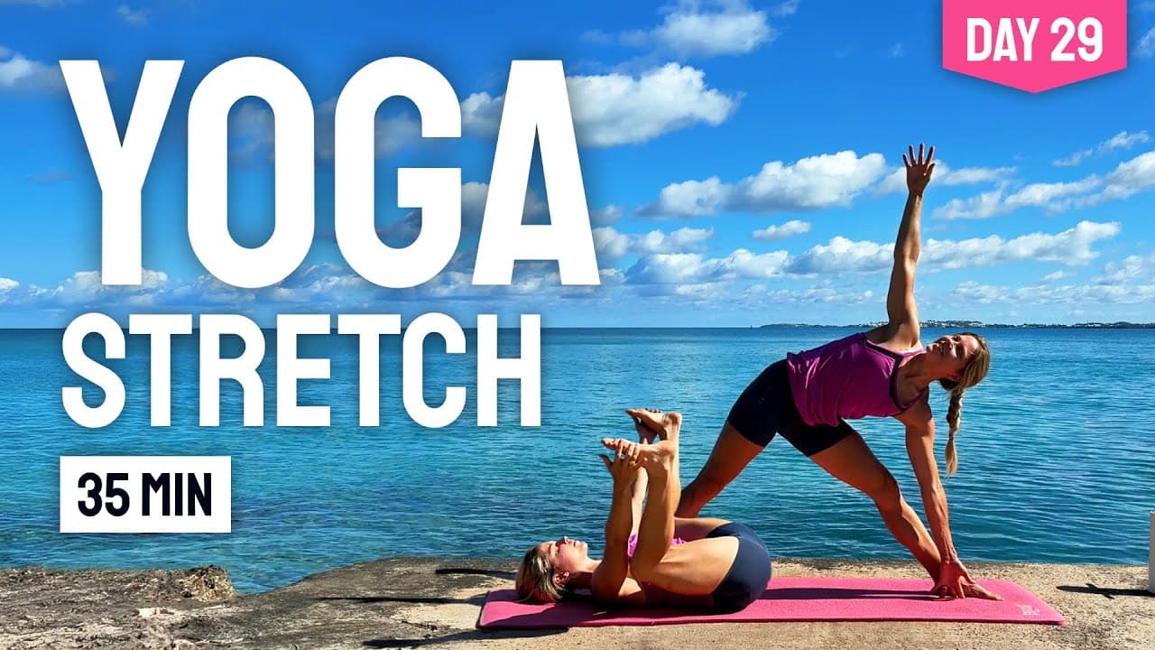 DAY 29 • 35 MIN FULL BODY YOGA STRETCH || Unwind & Reset Your Nervous System