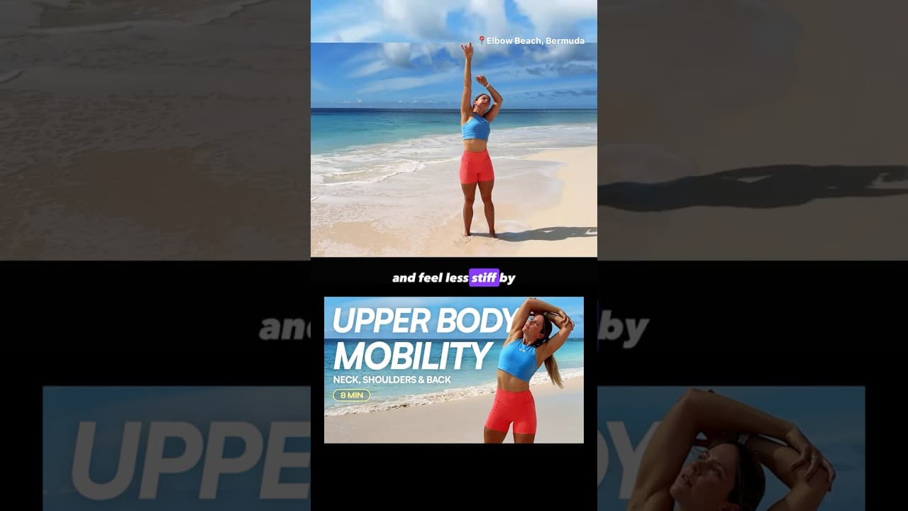 🥴 stiff neck & shoulders? do THIS: 8 min, all standing