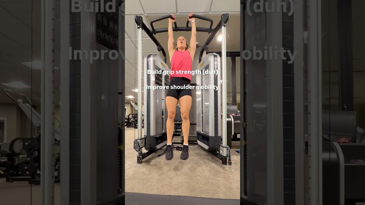 👆 INCREDIBLE benefits of dead hangs