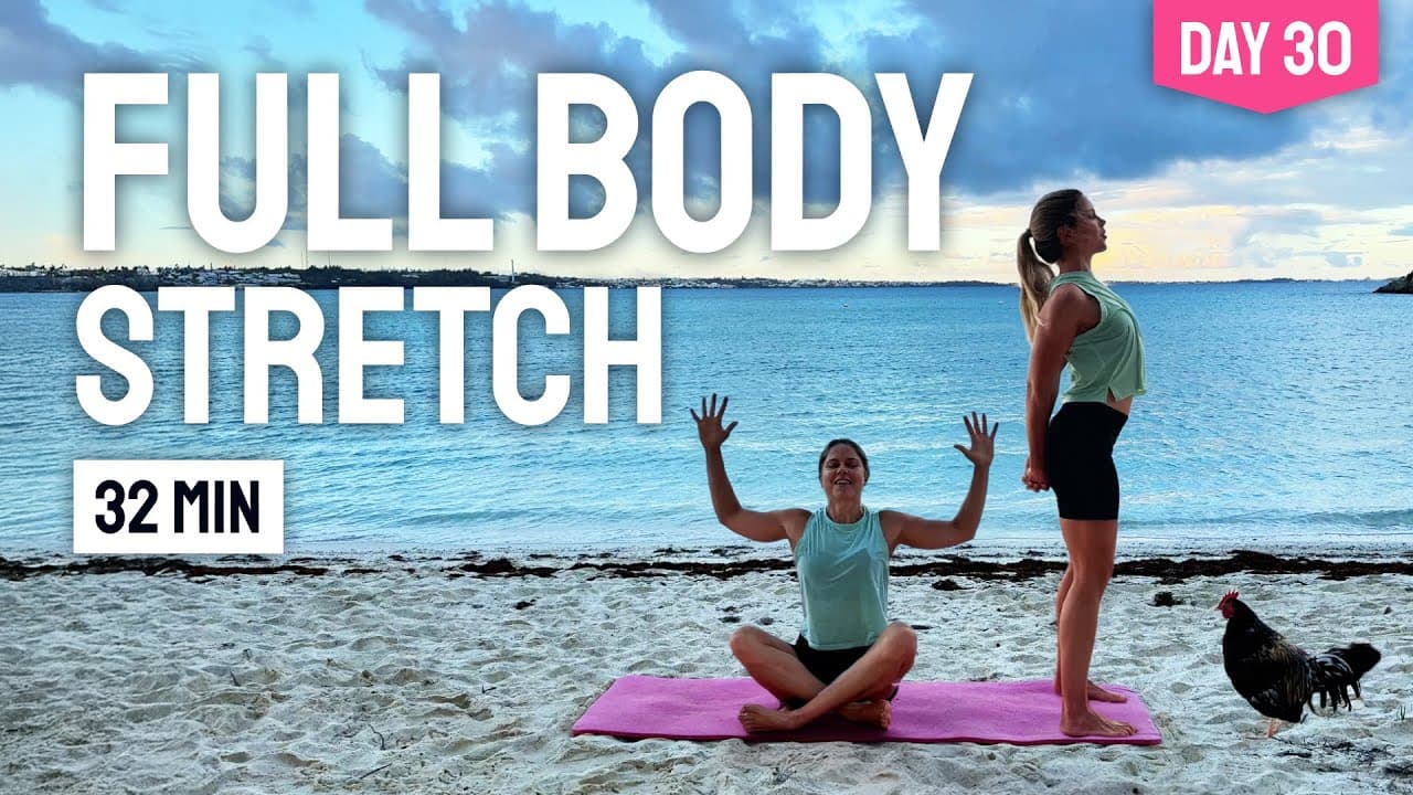 DAY 30 • 32 MIN FULL BODY STRETCH || Relaxation, Flexibility & Stress Relief