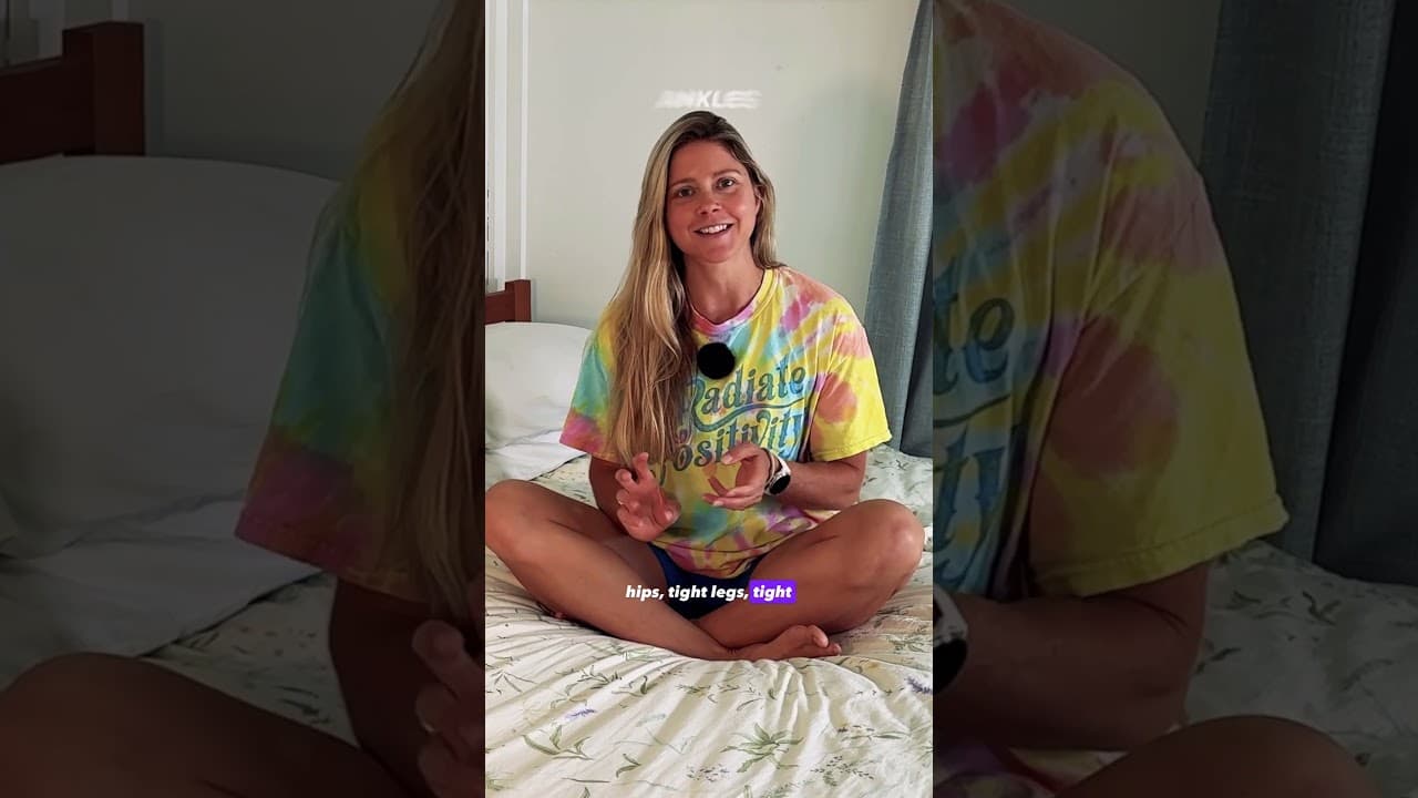 Tight hips & legs? Do this in bed (15 min)