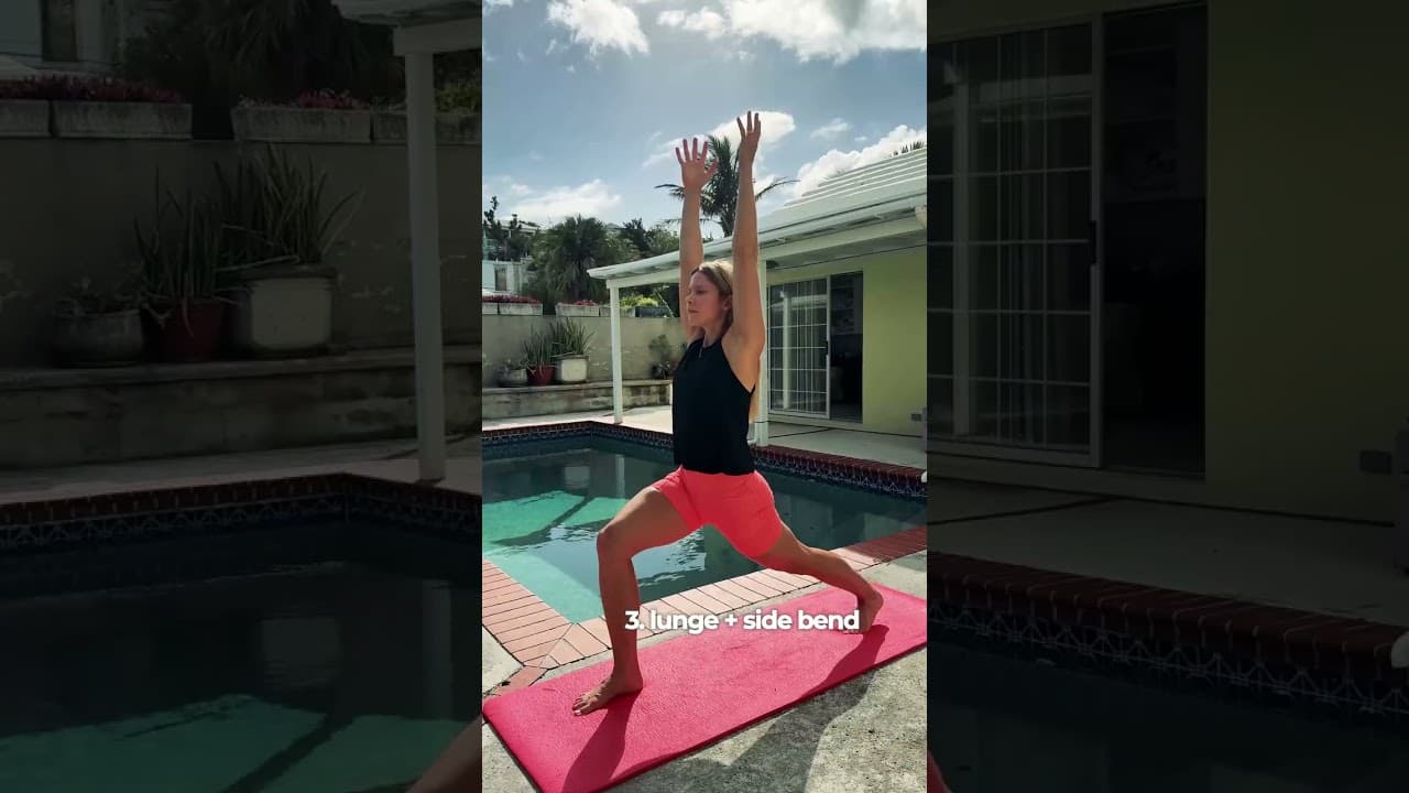 tight hips? here's an easy standing stretch routine you can do to loosen things up