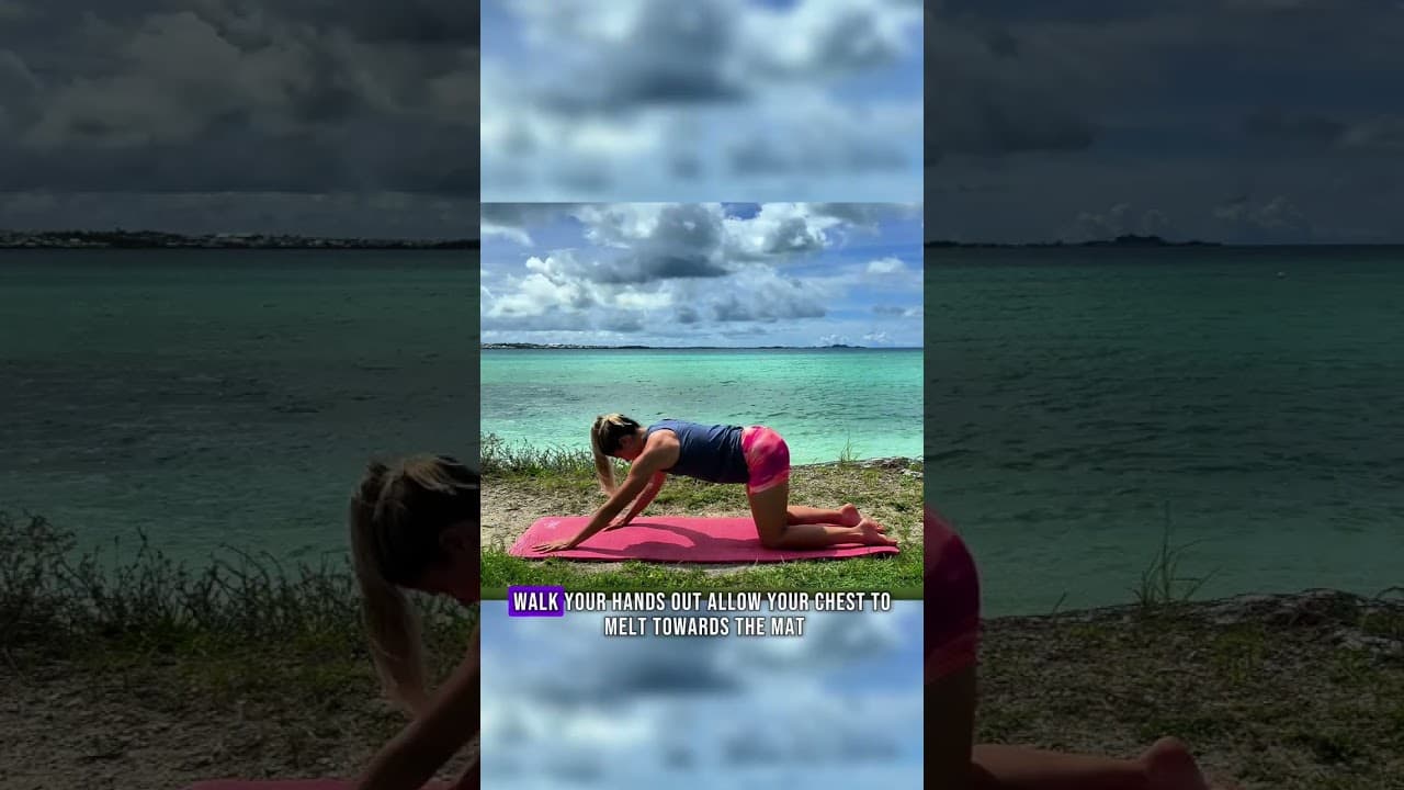 tight upper back? crunchy shoulders? try these stretches