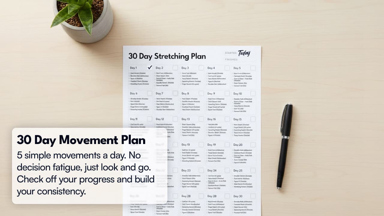 Seated Stretching Guide — preview 6