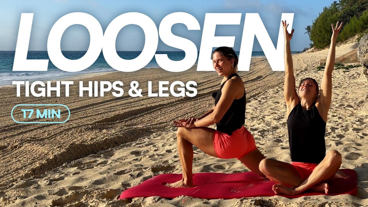 17 Min Yoga Stretch for Tight Hips, Hamstrings & Glutes