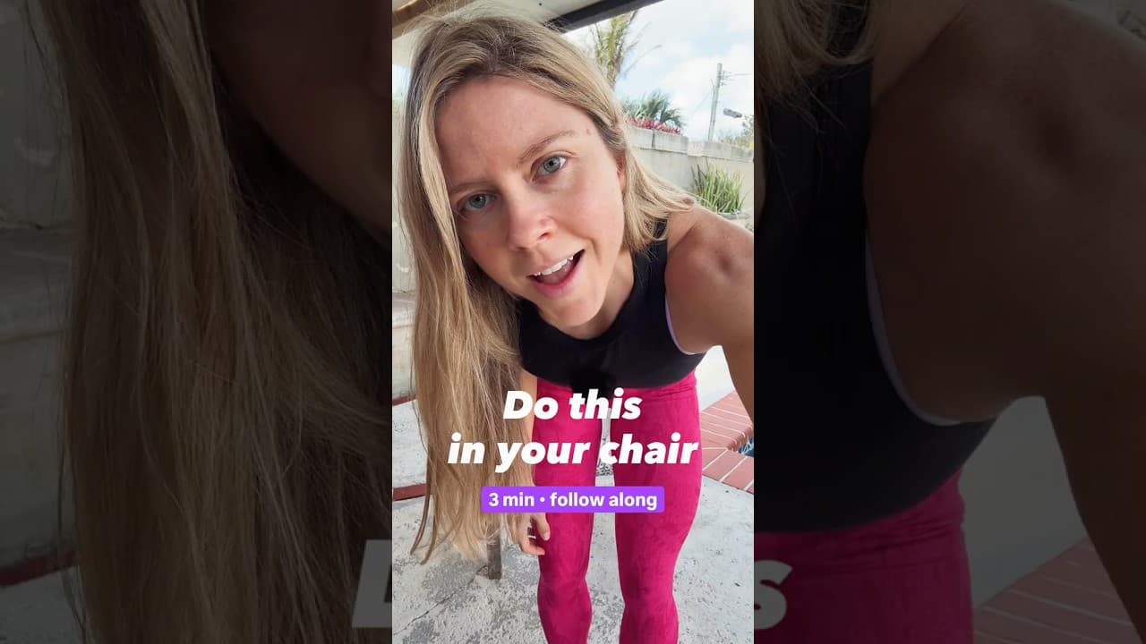 Feeling tight & crunched up from sitting all day?