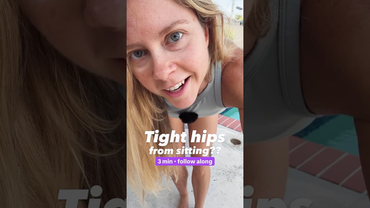 π 3 min relief for your tight hips