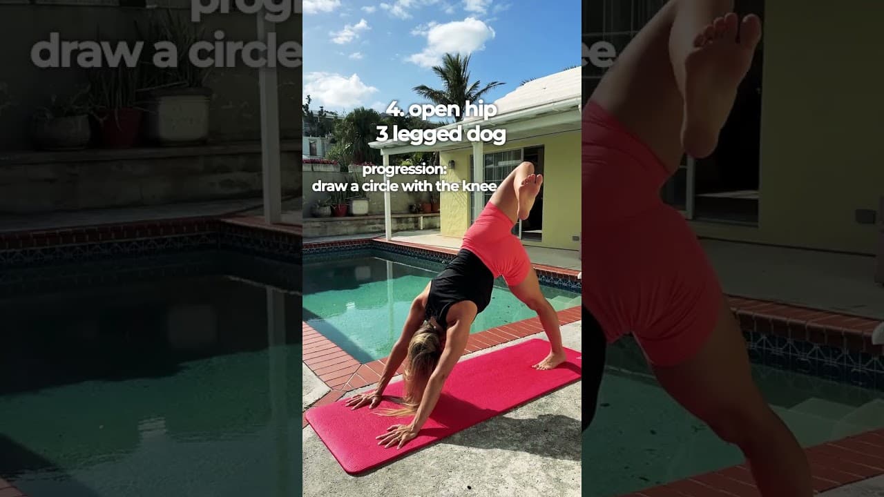 feeling stiff after sitting at a desk all day? release your tight hips with these 7 stretches