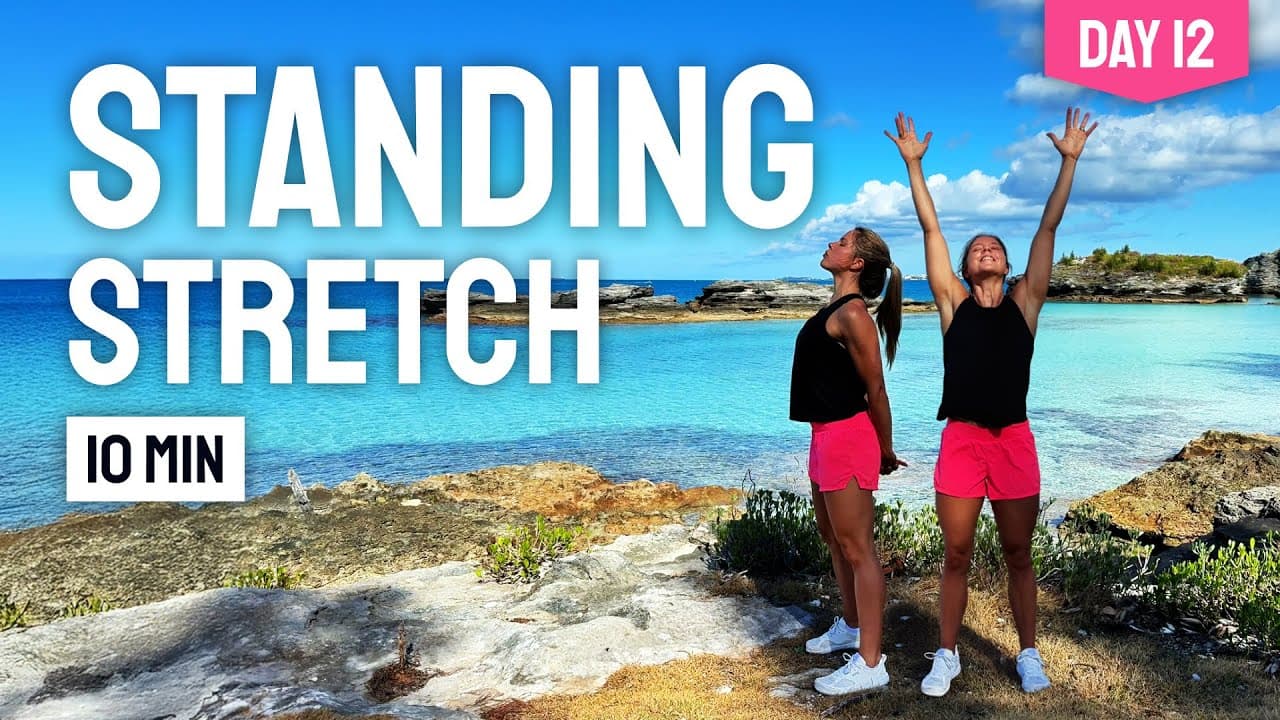 DAY 12 • 10 MIN STANDING UPPER BODY STRETCH || Loosen Tight Shoulders & Improve Posture